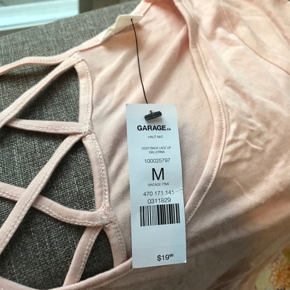 Lace Up Ballerina Top - Picture 2 of 3